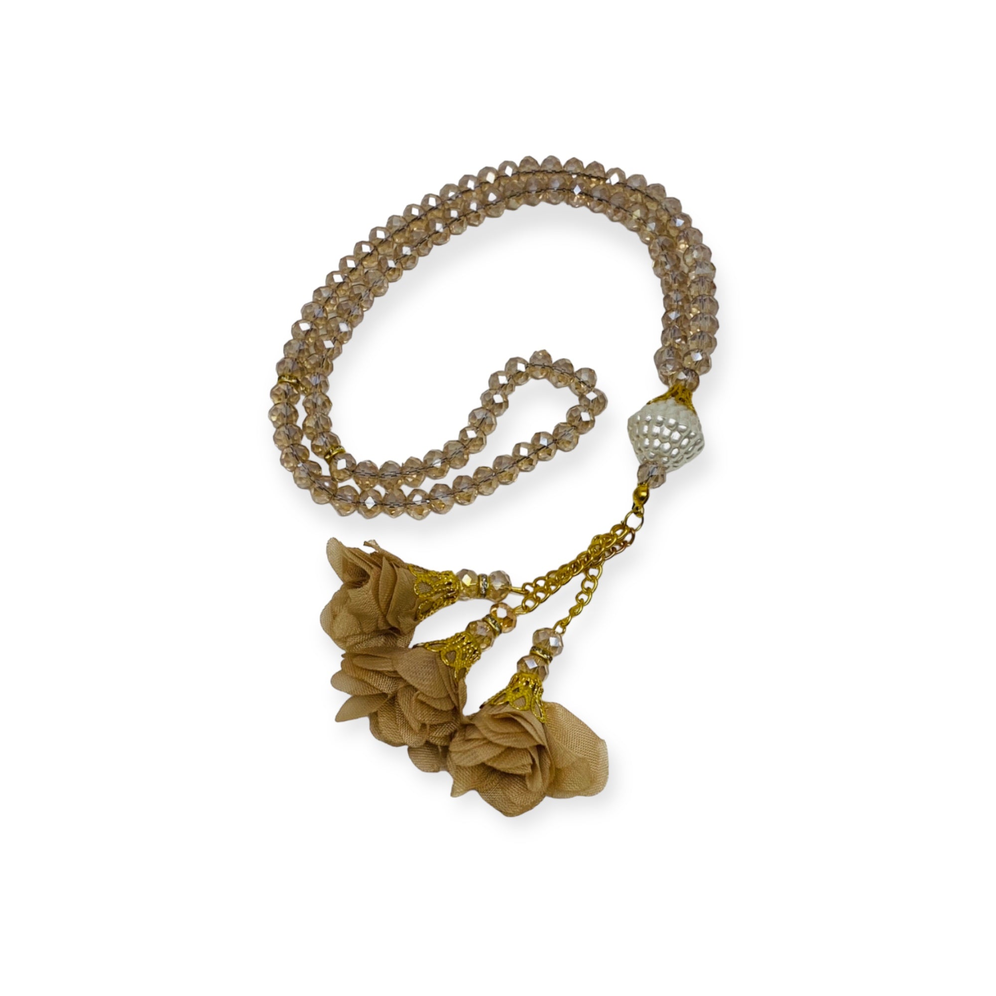 TASBIH 99 FRESH WATER PEARLS BEADS TASBEEH WITH FLOWERS the Islamic tasbih-99-fresh-water-pearls-beads-tasbeeh-with-flowers-the-islamic