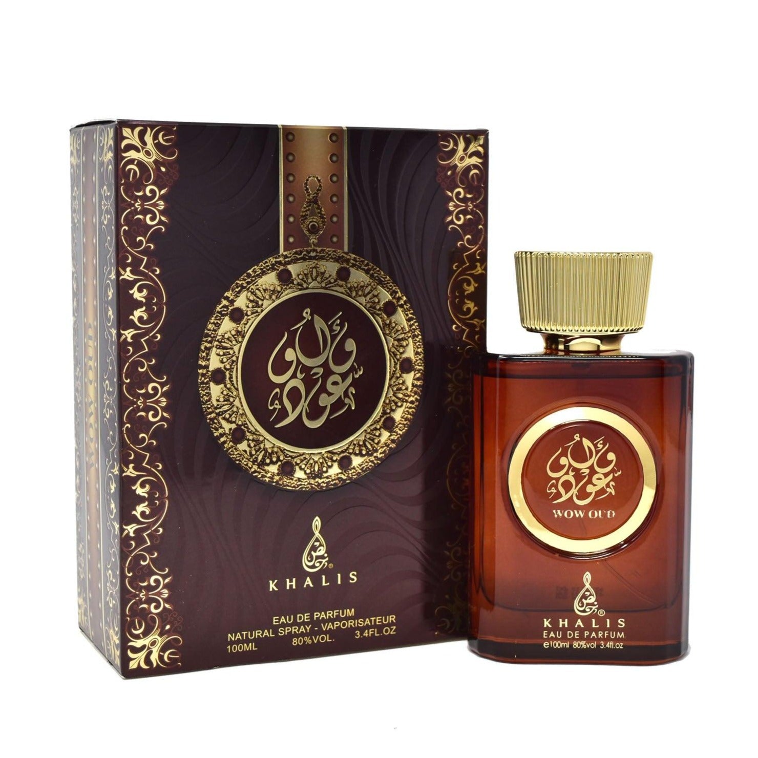 WOW OUD100ML BY KHALIS FRAGRANCE LONG LASTING EDP PERFUME SPRAY ...