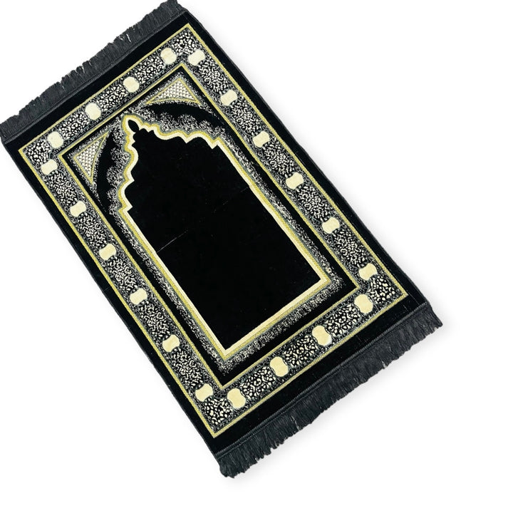 Beautiful gift set Prayer mat, Tasbeeh & Dua books Gift Box-theislamicshop.com