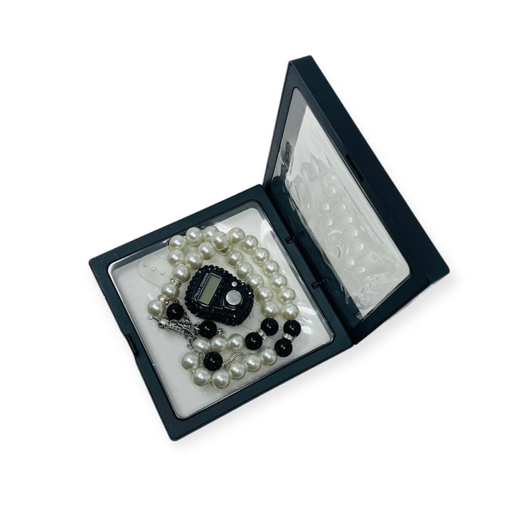 Islamic Tasbih Beads 99 and Digtal Counter Gift Set-theislamicshop.com