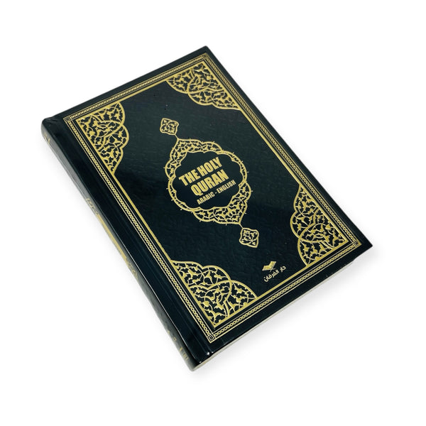 The Holy Quran 15 line (Arabic-English) Black