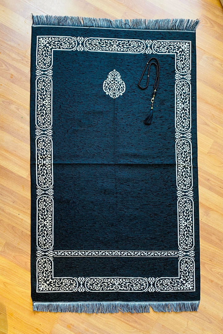Beautiful Prayer mats with Tasbeeh-TheIslamicshop.com