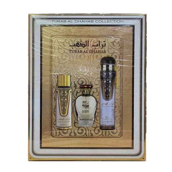 Turab Al Dhahab 3 Piece Gift Set Collection Ard Al Zaafaran-theislamicshop.com