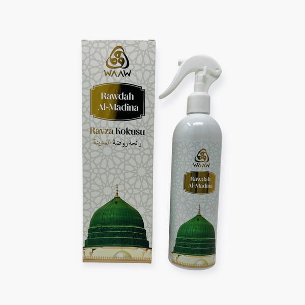Rawadah Al-Madina Room & Fabric Freshener – 400ml (Water-Based)–400ml (Water-Based)