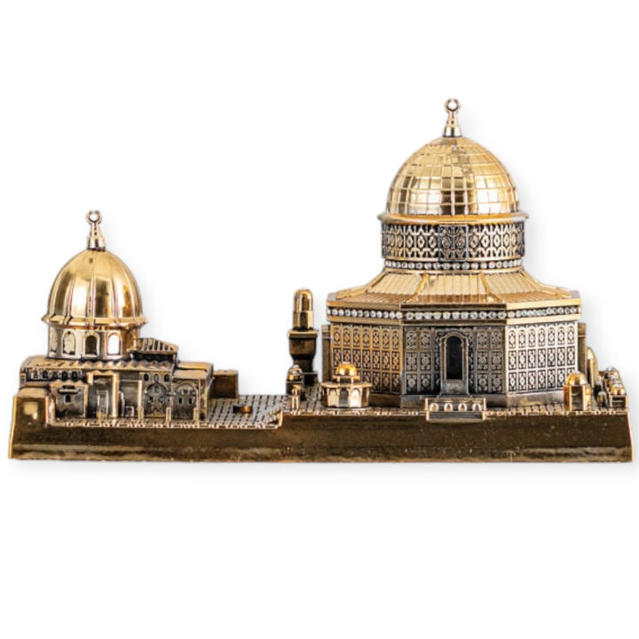 Masjid Aqsa Islamic Table Ornament Gold-theislamicshop.com