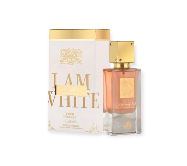 LATTAFA ANA ABIYEDH POUDR'EE 60ML Eau De Parfum Saffron Amber Wood Perfume