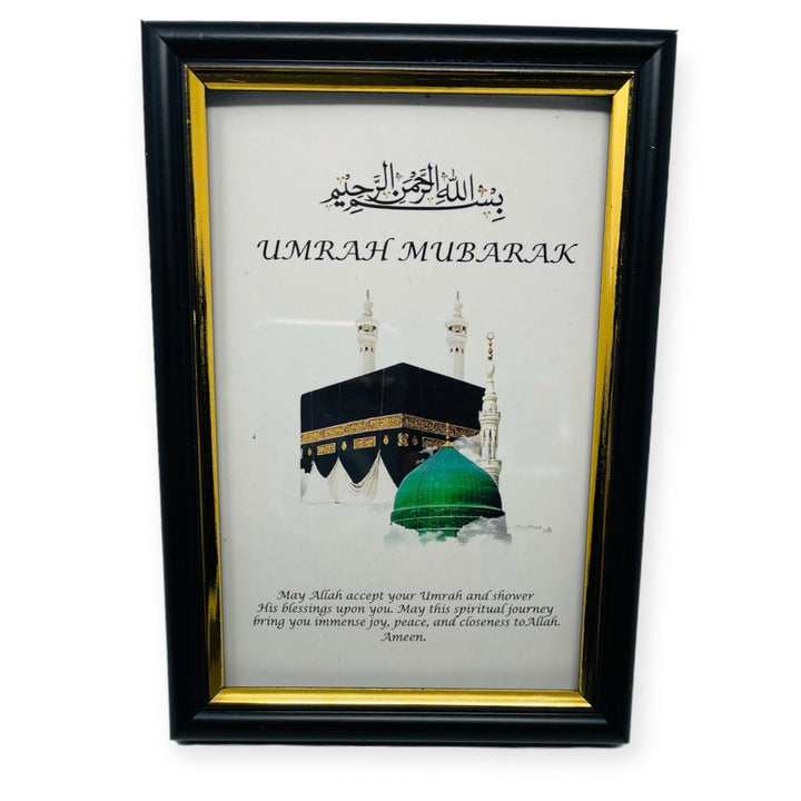 Umrah Mubarak islamic table Frame-Theislamicshop.com