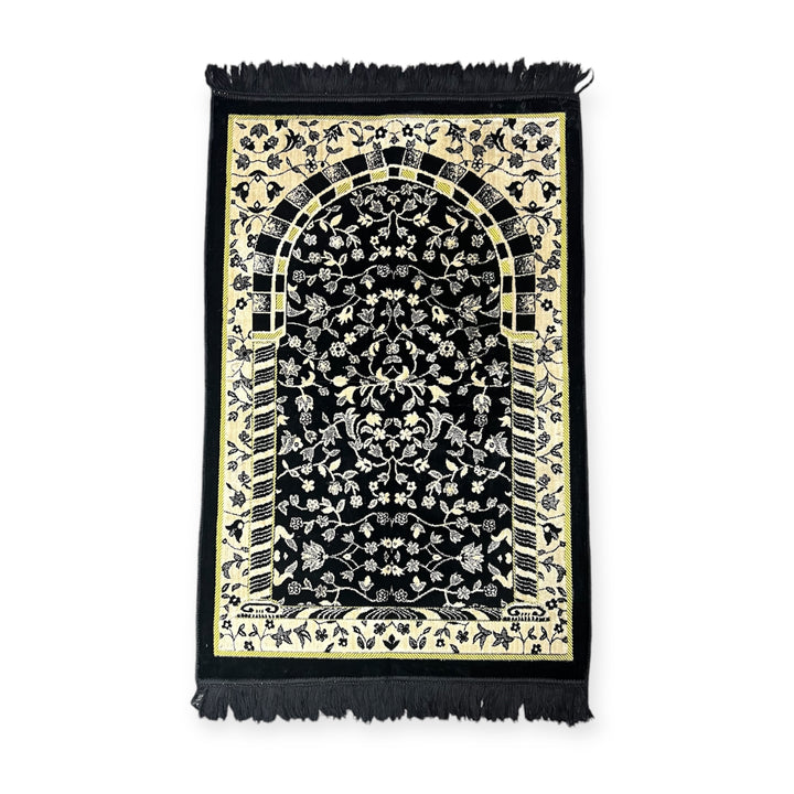 Rawda disign prayer mat sajjadah jaynamaz salah prayer rug Turklish prayer mat-TheIslamicshop.com