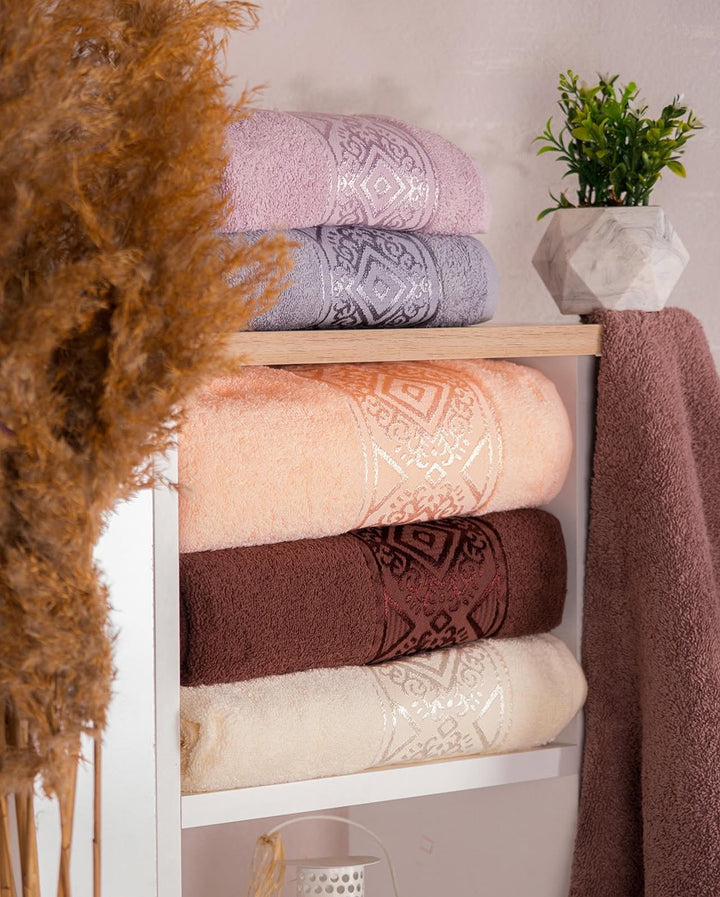 Hand Towel Soft 100% Cotton Hand Towels For kitchen or Gym Bathroom-Theislamicshop.com