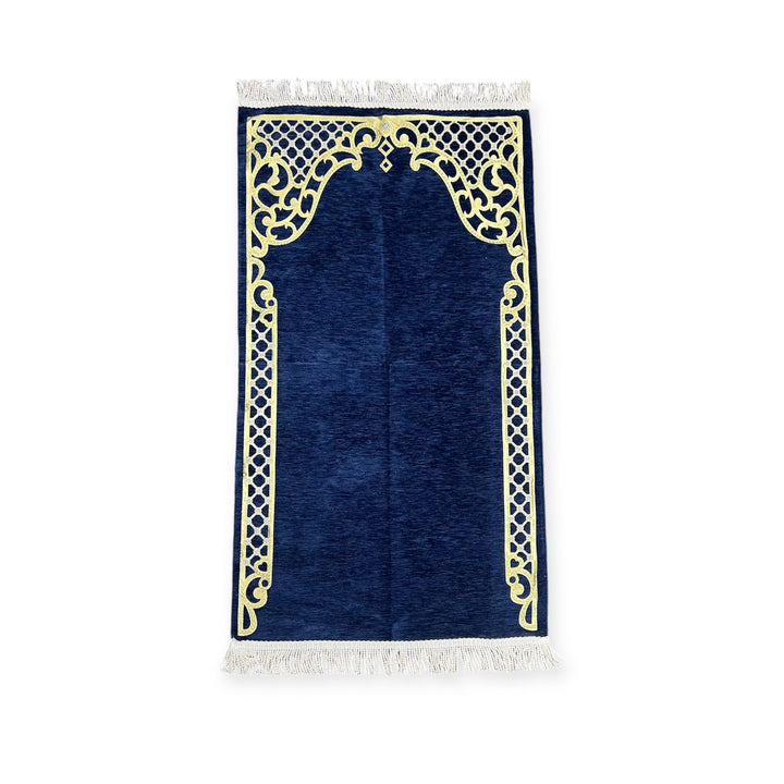 Sultan Chenille Jaynamaz salah prayer rug Turklish prayer mat high-quality-TheIslamicshop.com