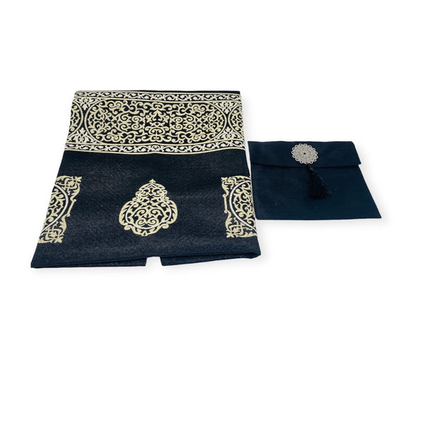 Kaba design prayer mat with Paking