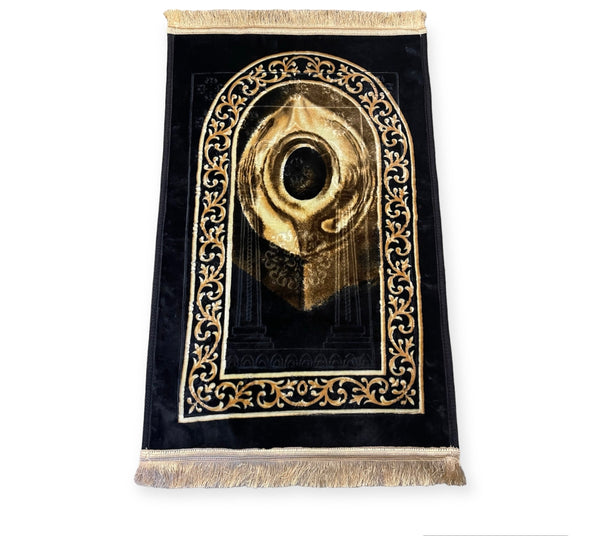 Prayer Mat Islam Worship Blanket Rug Soft Plush Thicken Rug
