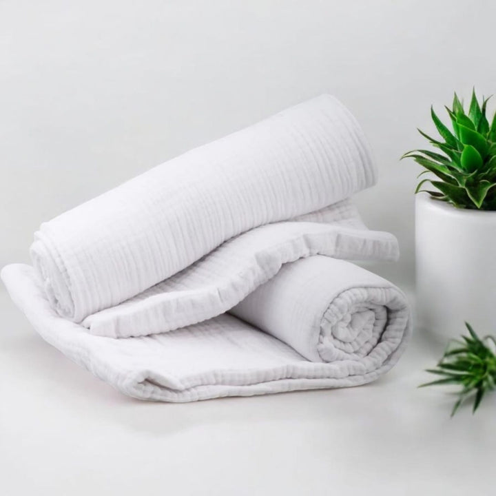 100% cotton Muslin ihram 110x220cm-theislamicshop.com
