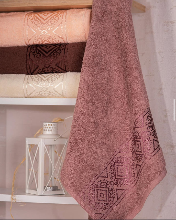 Hand Towel Soft 100% Cotton Hand Towels For kitchen or Gym Bathroom-Theislamicshop.com