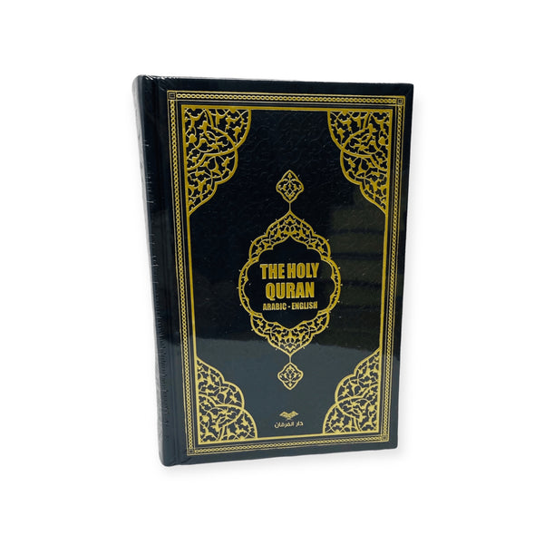 The Holy Quran 15 line (Arabic-English) Black