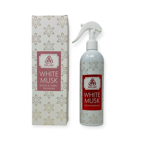 White Musk Room & Fabric Freshener – 400ml (Water-Based)-Theislamicshop.com