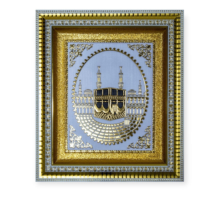 Kaaba islamic wall Hanging Frame 32x37cm-theislamicshop.com