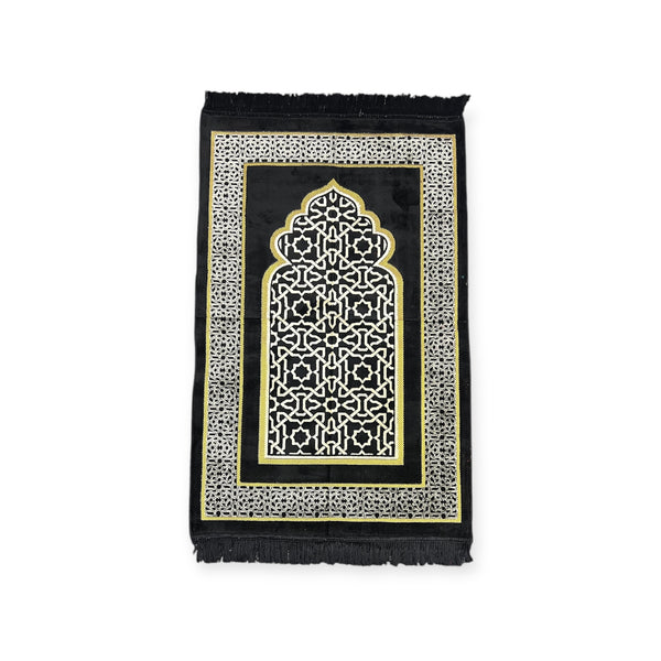 Ottoman Design Prayer Mat Turkish Sajida Salah Rug-TheIslamicshop.com