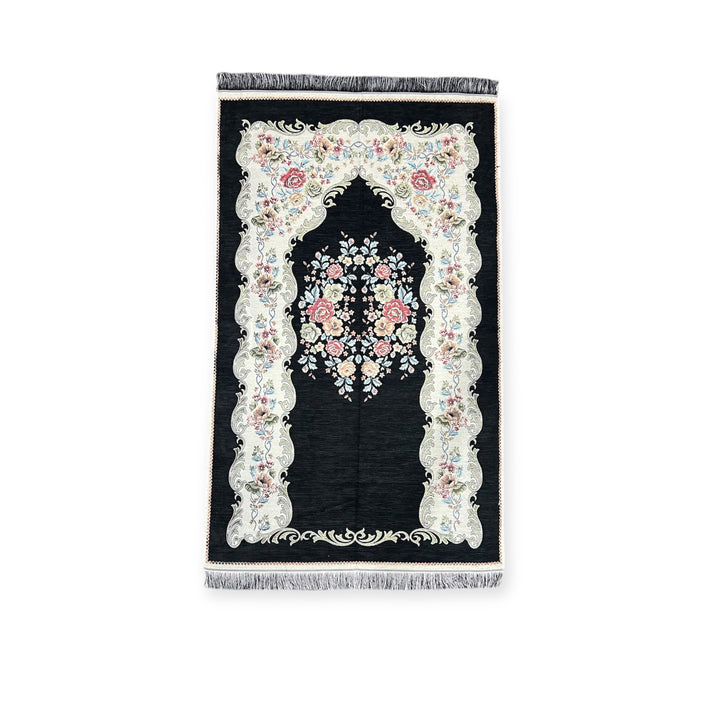 Chenille Jaynamaz salah prayer rug Turklish prayer mat Different Colour-TheIslamicshop.com