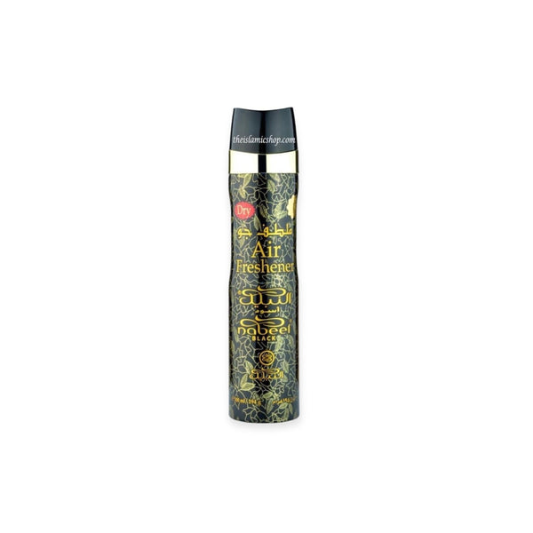Nabeel Black Air Freshener 300ml Floral-Woody-Musky Incense Spray