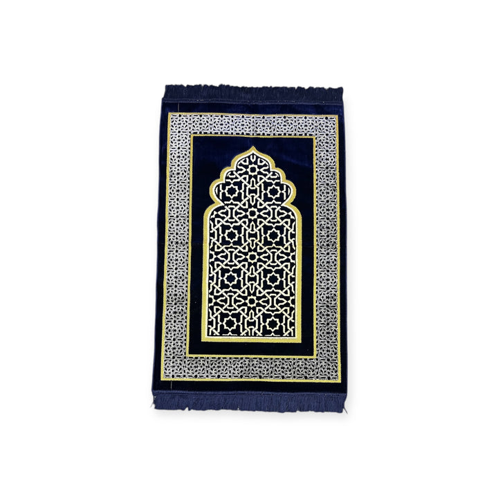 Ottoman Design Prayer Mat Turkish Sajida Salah Rug-TheIslamicshop.com