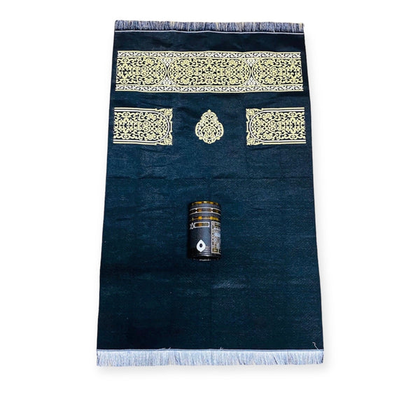 Kaba design prayer mat With Beautifull Box