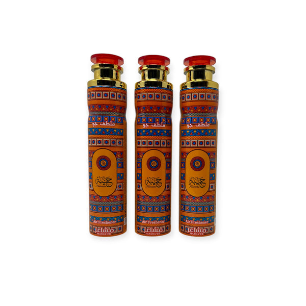 Habeeba By MASHA'ER AIR FRESHENER SPRAY 300ML Pack of 3-theislamicshop.com