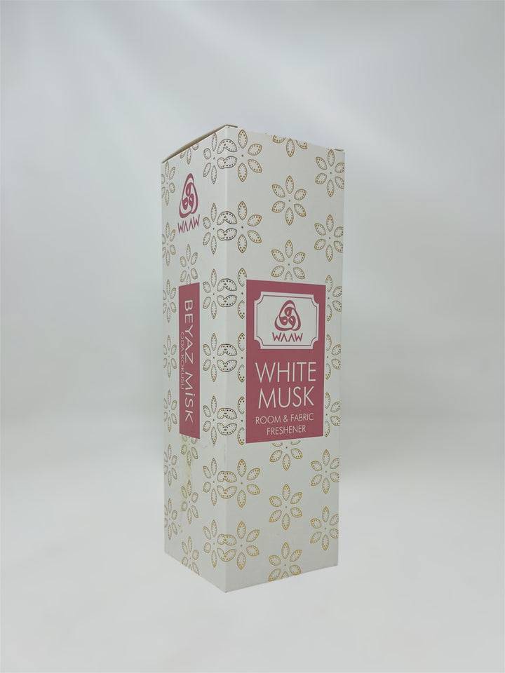 White Musk Room & Fabric Freshener – 400ml (Water-Based)-Theislamicshop.com