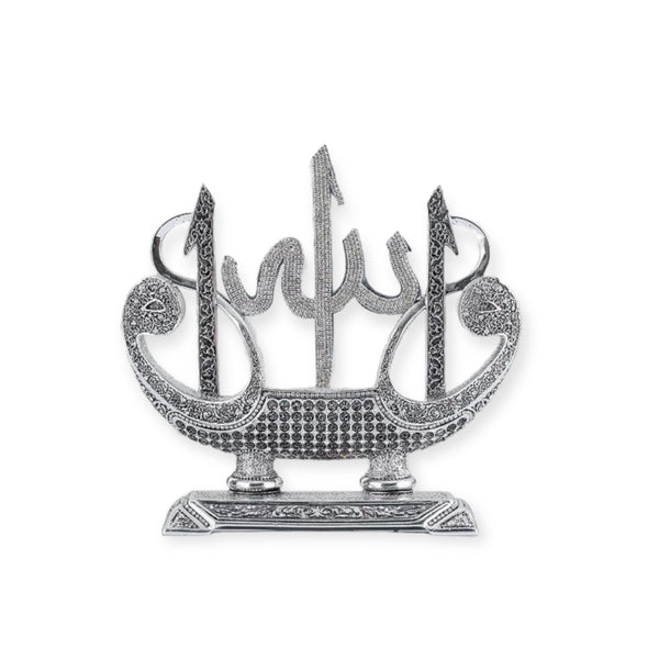 Beautifull 99 of Allah Home decor Ornament Silver