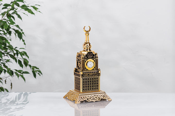 GREAT ZAM ZAM TOWER GOLD Turkish Ornament-theislamicshop.com