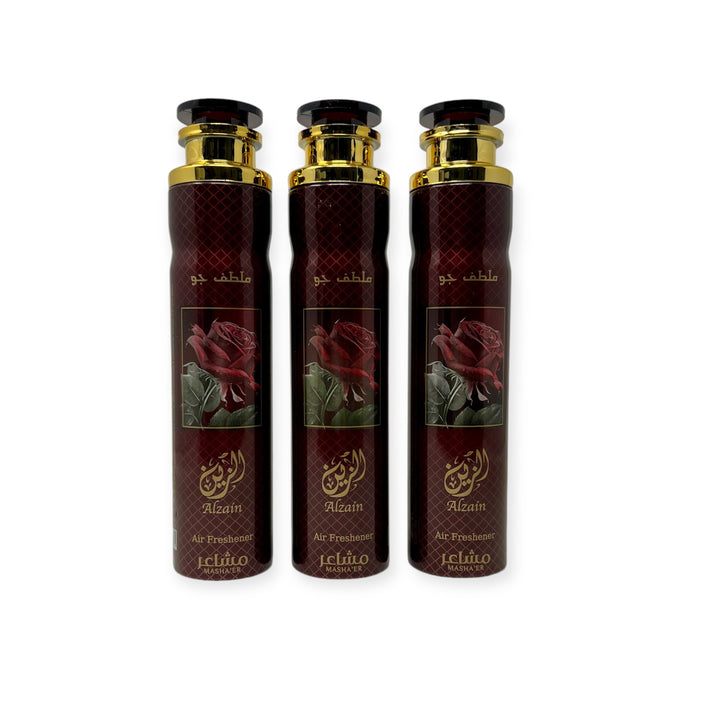 Alzain 300ml By MASHA'ER AIR FRESHENER SPRAY 300ML Pack of 3-theislamicshop.com