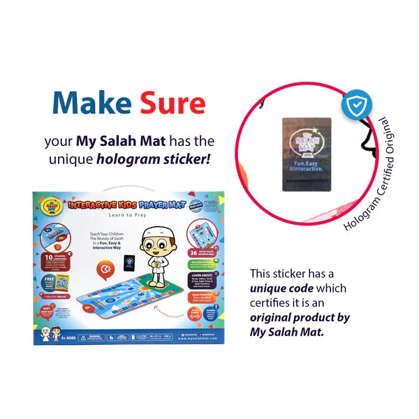 Smart Interactive Kids Prayer Mat with 36 touch-sensitive keys