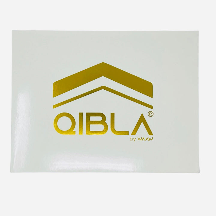 Qibla Prayer mat With Gift Box good quality Blue-theislamicshop.com