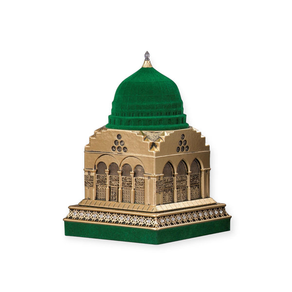 Al Masjid an Nabawi Islamic Table Decor Gold/Silver/Pearl (Large)