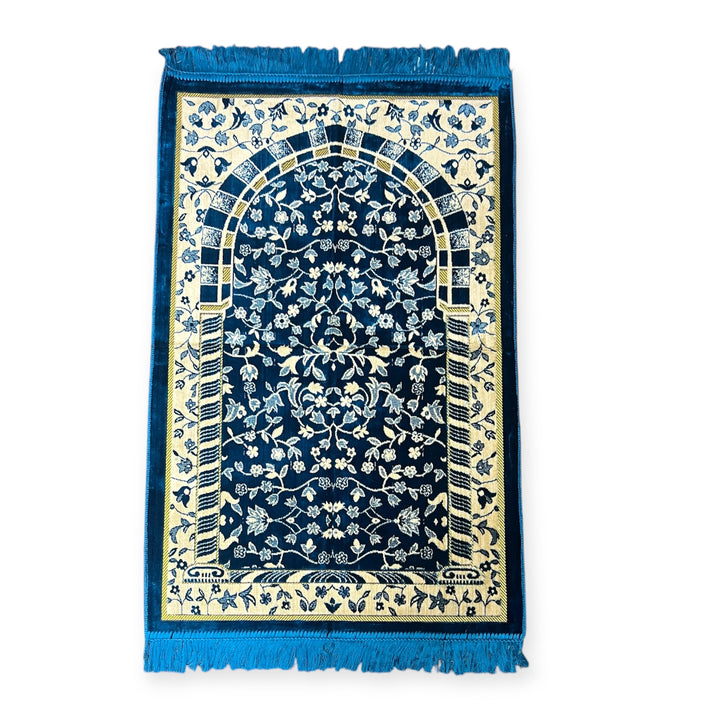 Rawda disign prayer mat sajjadah jaynamaz salah prayer rug Turklish prayer mat-TheIslamicshop.com