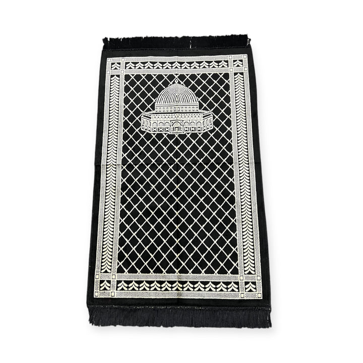 Masjid Aqsa Desgin  Prayer Mat Sajjadah Jaynamaz Salah Prayer Rug Turklish-TheIslamicshop.com