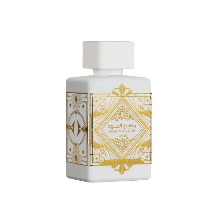 Lattafa Badee Al Oud Honor & Glory Eau de Parfum 100ml – perfume bottle, oriental spicy fragrance