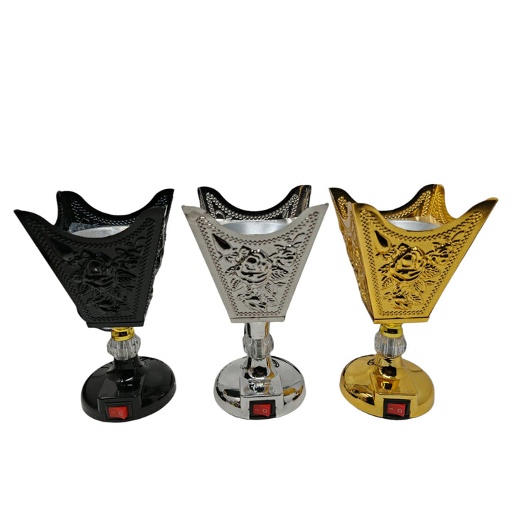Bakhoor Burner Electric Plug – Luxury Home & Office Table Decoration | Fast Heating & Safe Design-theislamicshop.com
