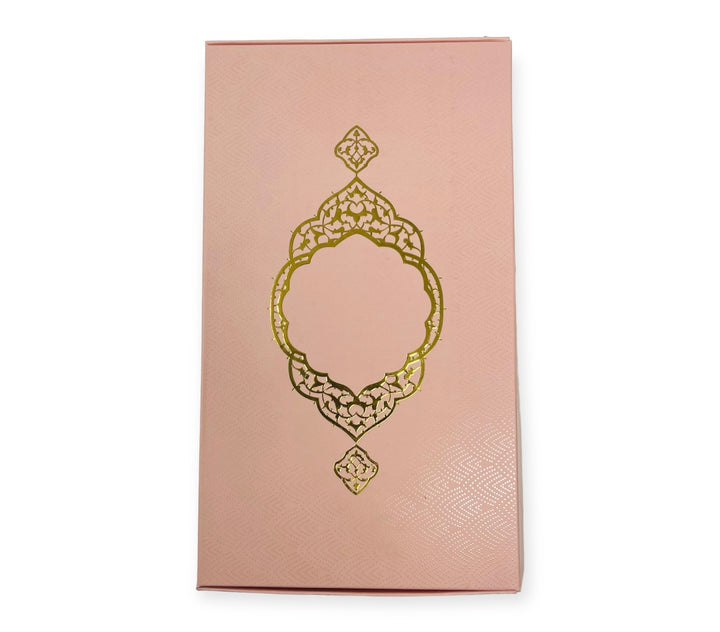 Islamic Gift Box Tasbeeh, Zamzam Water, Attar, Dates &Yaseen books Pink-Theislamicshop.com