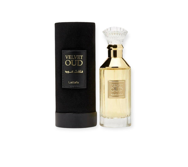 Velvet Oud 100ml EDP Spray By Lattafa Oudy Musky Perfume