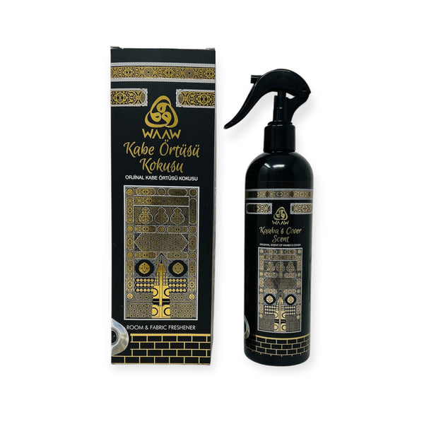 Kaaba's Cover Scent Room & Fabric Freshener – 400ml (Water-Based)-Theislamicshop.com