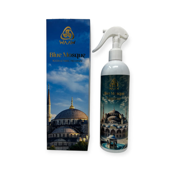 Blue Mosque Room & Fabric Freshener – 400ml (Water-Based)itheislamicshop.com