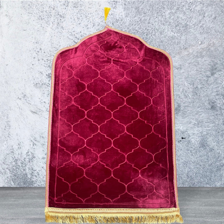 Blanket prayer Mats rug different colour Soft Plush Thicken Rug-TheIslamicshop.com