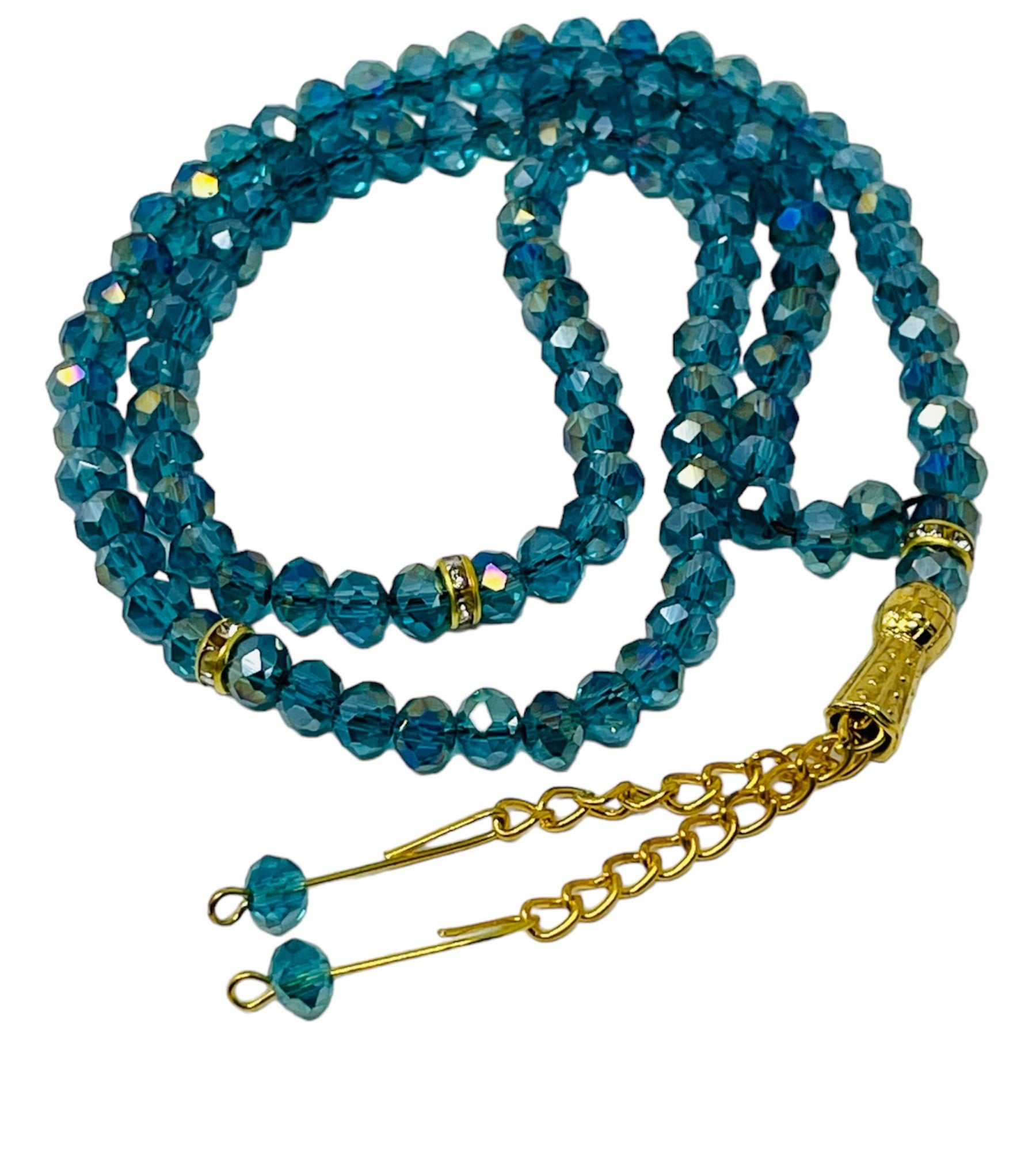 Crystal Prayer Beads, Tasbih, Misbaha, Eid Islamic Gift, worry beads ...