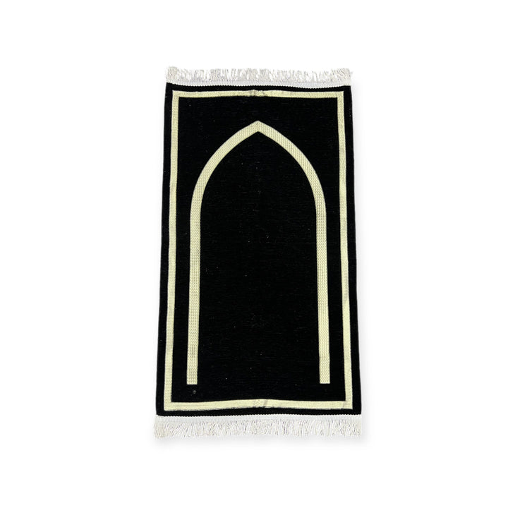 Mihrab Design Chenille Jaynamaz salah prayer rug Turkish prayer mat-TheIslamicshop.com