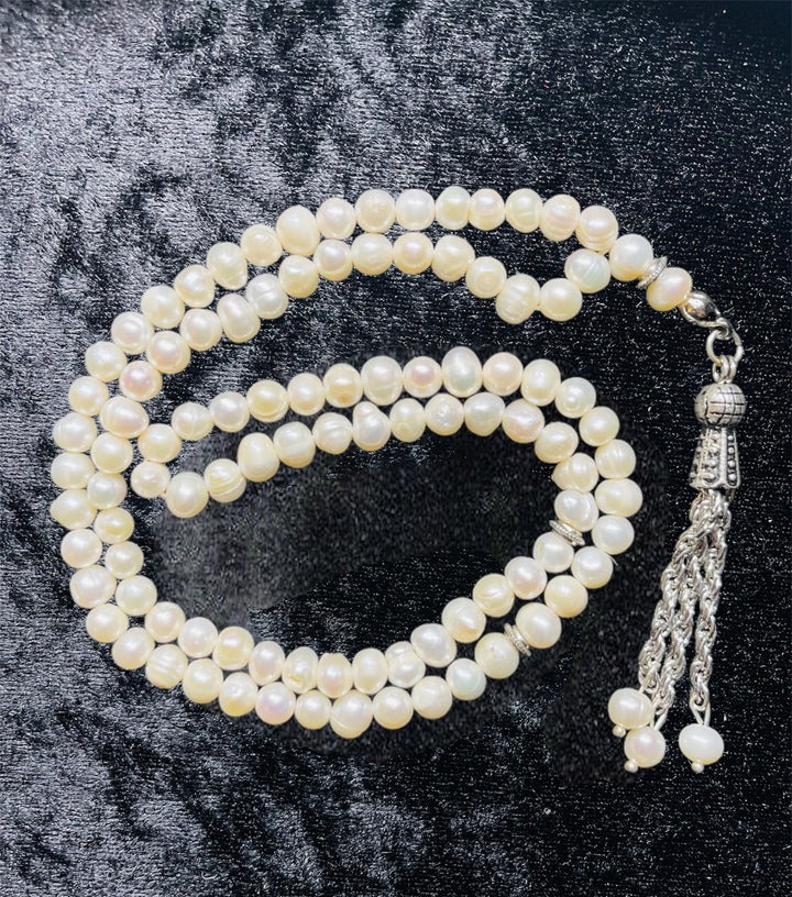 Beautiful Pearl Prayer Beads-theislamicshop.com