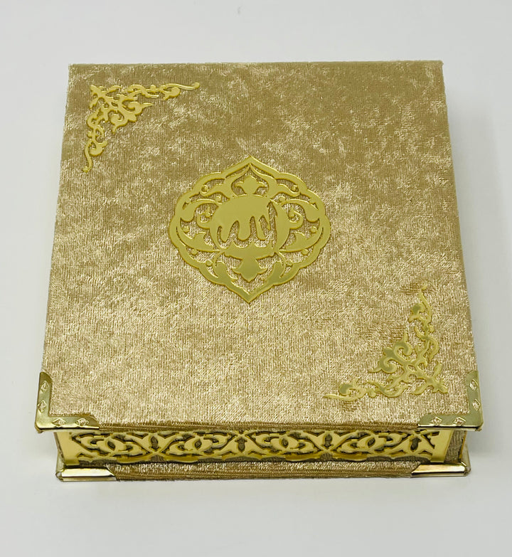 A Beautiful Quran or Tasbeeh with gift box-theislamicshop.com