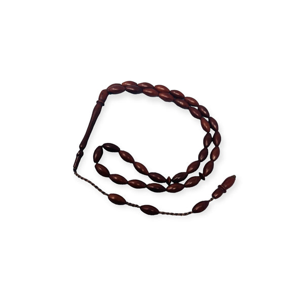 Real KuKa Wood 33 islamic prayer beads