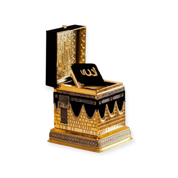 Table Decor Kaba Replica with Quran