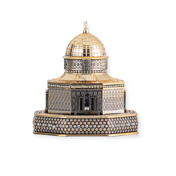 Beautiful Replica of Al Aqsa Ornament Silver Gold